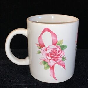 Avon Breast Cancer Awareness Vintage Coffee Cup